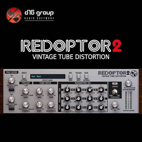 D16 Group Redoptor 2 - Vintage Tube Distortion